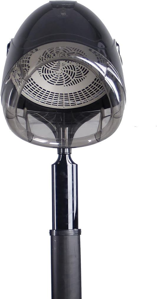 Elitzia 1000W Standhaartrockner – U-Form mit Haube & Smart Control – Digitales Profi-Gerät für Salon & Styling – Schwarz